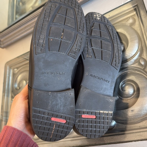Rockport men’s 8 black dress shoes - Picture 8 of 9